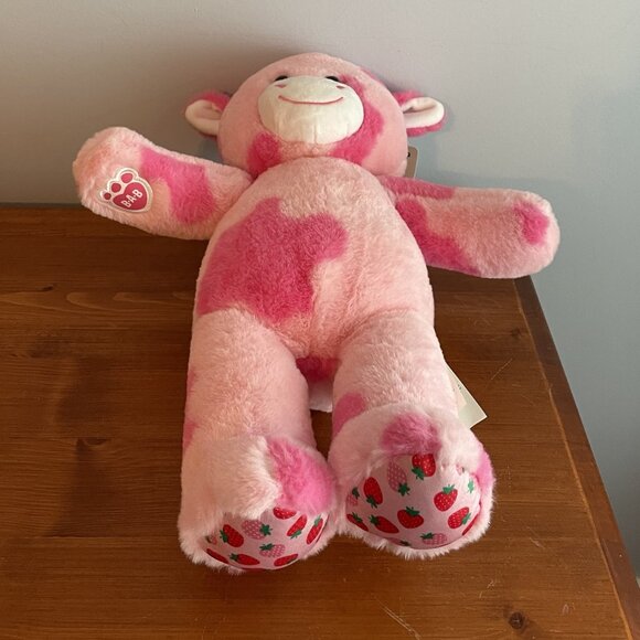 Build-A-Bear Strawberry Cow Plush - Picture 6 of 9